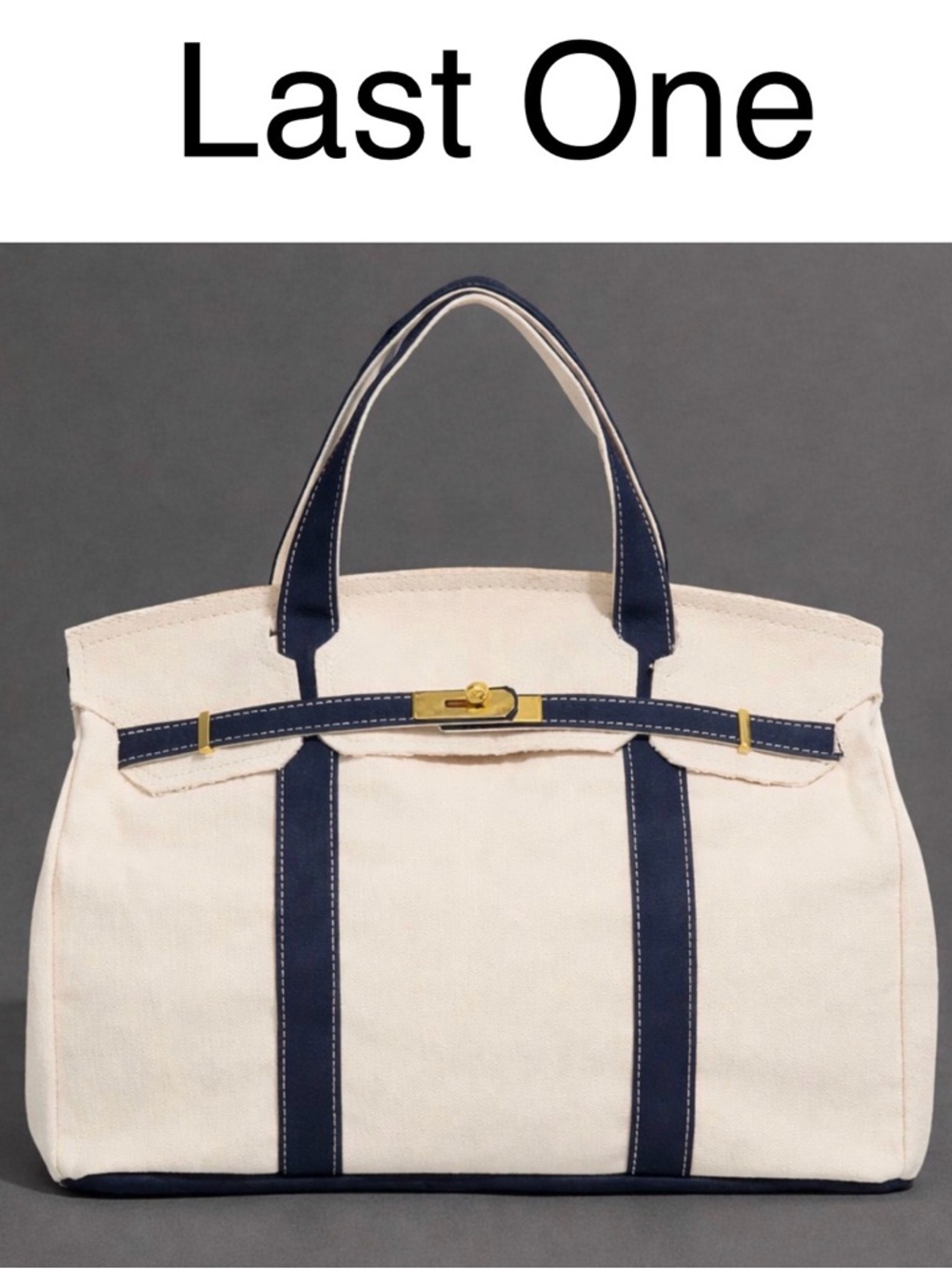 Boatkin Navy Tote Bag